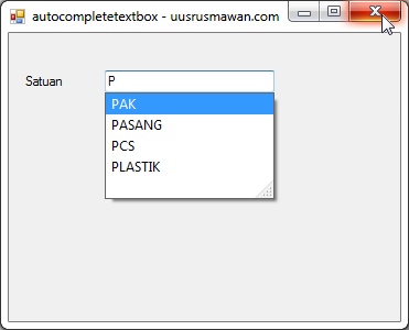autocomplete
